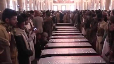 جماعة الحوثي تشيّع القادة القتلى