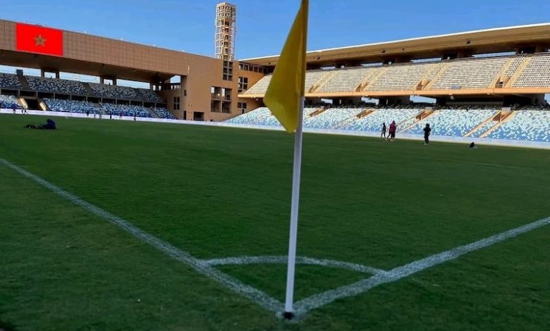 ملعب مراكش الكبير يرتدي حلة جديدة ملعب مراكش الكبير يرتدي حلة جديدة