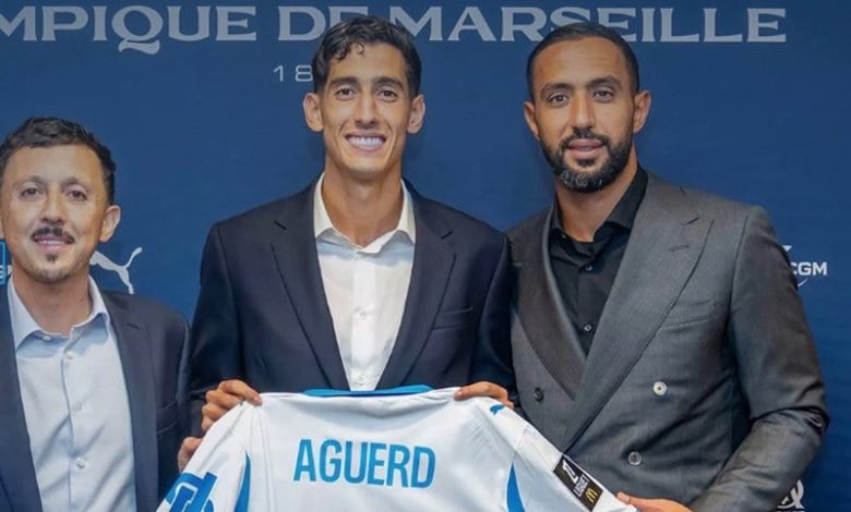 نادي مرسيليا الفرنسي يرحب بنايف أكرد نادي مرسيليا الفرنسي يرحب بنايف أكرد