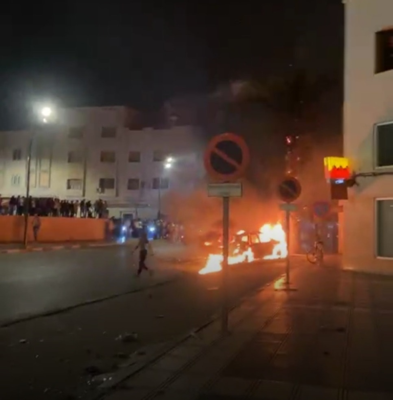 توقيف 49 شخصًا خلال احتجاجات "جيل زد" في بركان