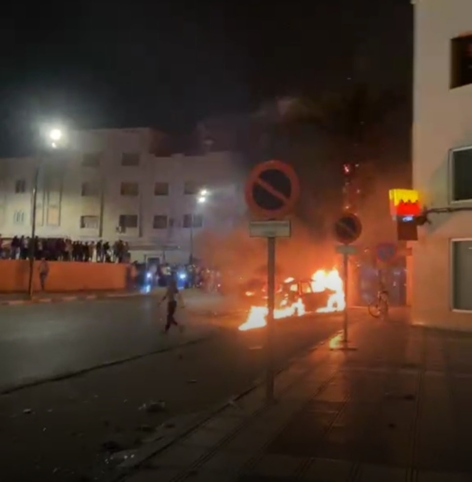 توقيف 49 شخصًا خلال احتجاجات "جيل زد" في بركان