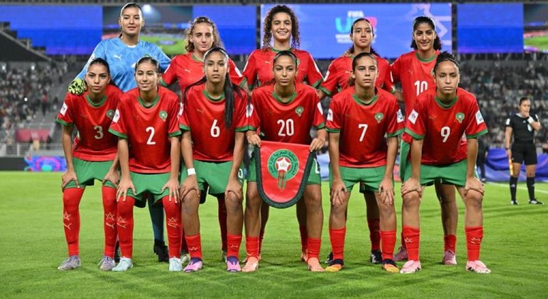 المنتخب المغربي تحت 17 سنة يودّع كأس العالم للناشئات بعد خسارة ثقيلة أمام كوريا الشمالية المنتخب المغربي تحت 17 سنة يودّع كأس العالم للناشئات بعد خسارة ثقيلة أمام كوريا الشمالية