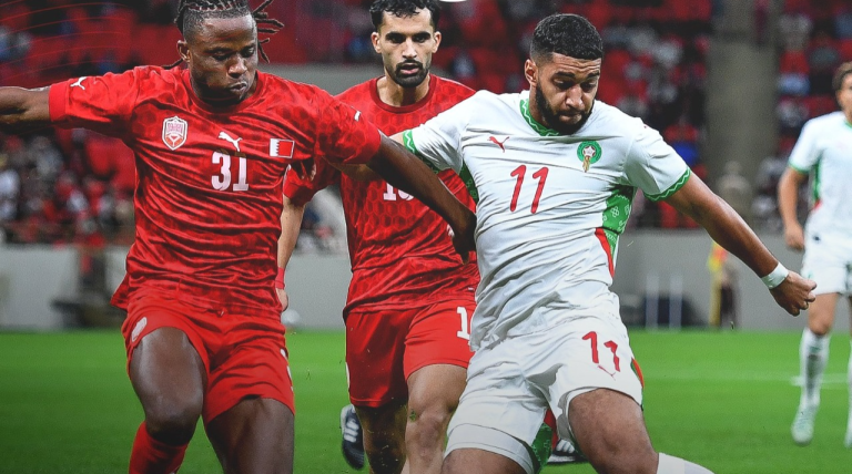 المغرب يفوز على البحرين بهدف قاتل في مباراة ودية