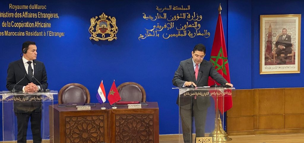 باراغواي تفتتح قنصلية عامة بالأقاليم الجنوبية للمغرب وتؤكد دعمها للوحدة الترابية باراغواي تفتتح قنصلية عامة بالأقاليم الجنوبية للمغرب وتؤكد دعمها للوحدة الترابية