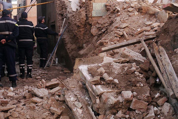 انهيار منزل بالمدينة القديمة بالبيضاء.. وإنقاذ ضحايا