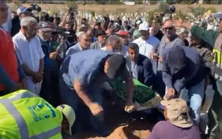 وسط حضور فني باهت.. تشييع جنازة الفنان الراحل عبد القادر مطاع