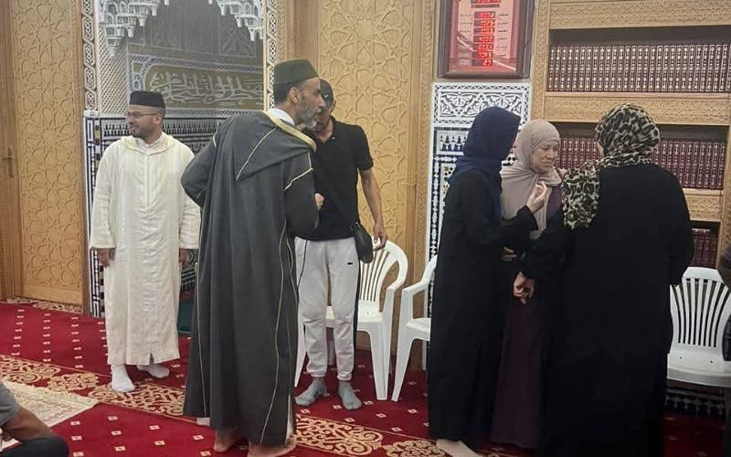 إسبانية تعتنق الإسلام بمسجد بجرسيف وتختار اسم "آية" إسبانية تعتنق الإسلام بمسجد بجرسيف وتختار اسم "آية"