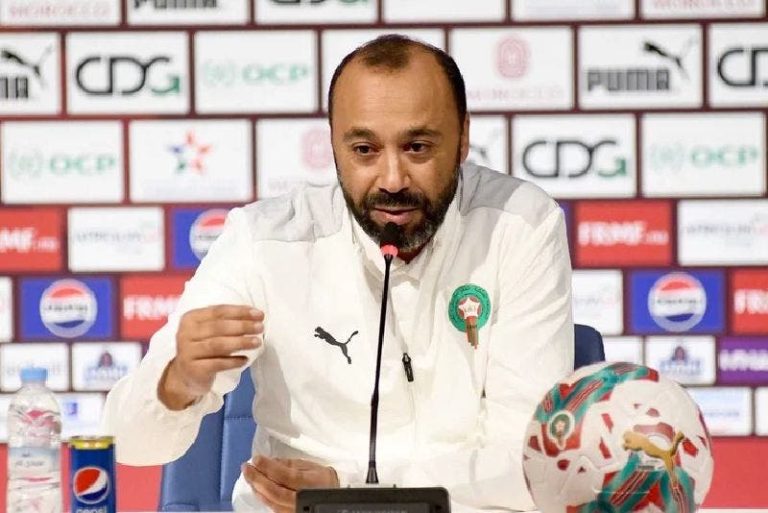السكتيوي يعلن عن قائمة المنتخب المغربي الرديف استعدادًا لكأس العرب