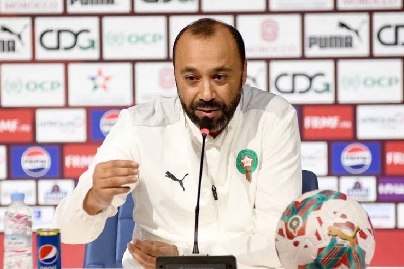 السكتيوي يعلن عن قائمة المنتخب المغربي الرديف استعدادًا لكأس العرب