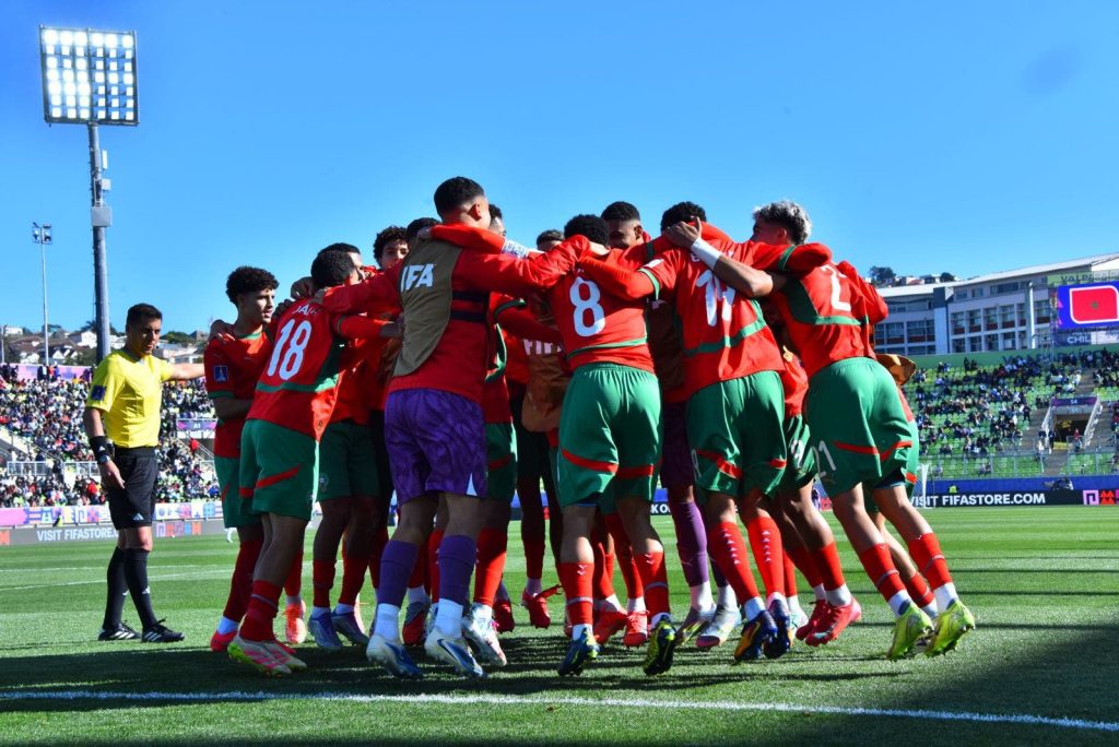 المنتخب المغربي يتأهل إلى نهائي مونديال الشباب لأول مرة في تاريخه