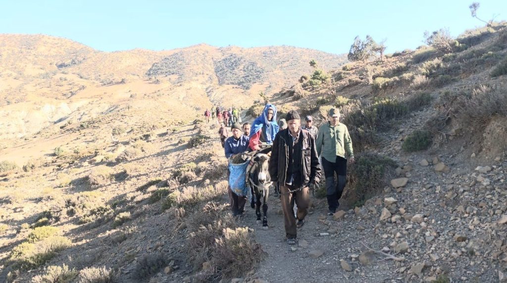 العثور على راعٍ مفقود منذ أربعة أيام بجبل أبرشان بإقليم جرسيف