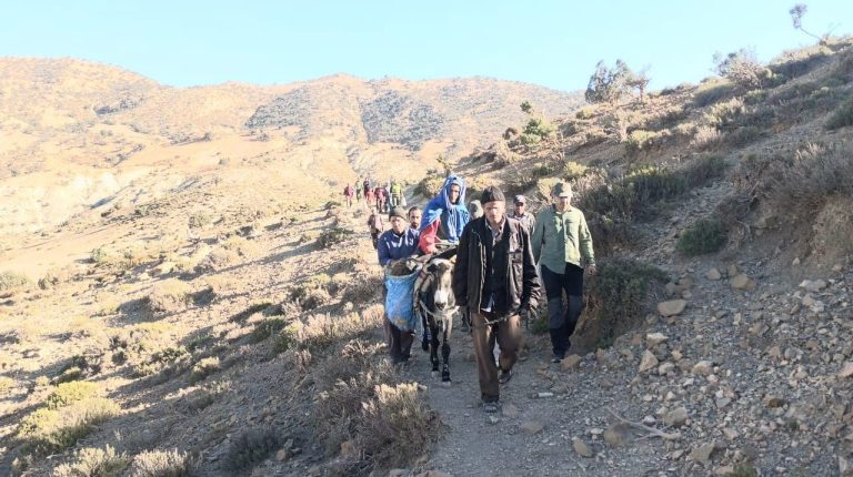 العثور على راعٍ مفقود منذ أربعة أيام بجبل أبرشان بإقليم جرسيف