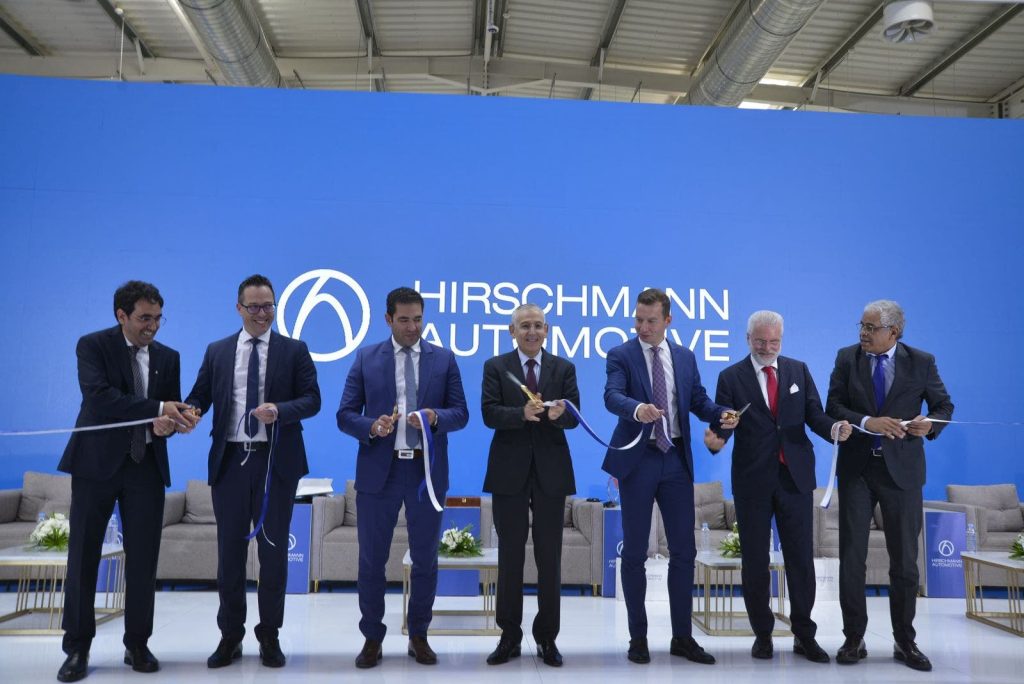 انطلاقة قوية بوجدة: مصنع "هيرشمان النمساوية" يفتتح أبوابه ويخلق 600 فرصة عمل انطلاقة قوية بوجدة: مصنع "هيرشمان النمساوية" يفتتح أبوابه ويخلق 600 فرصة عمل