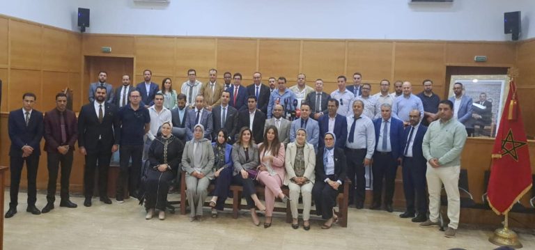 وجدة .. انتخاب نصر الدين إيناو رئيساً للمكتب الجهوي لنادي قضاة المغرب(صور)