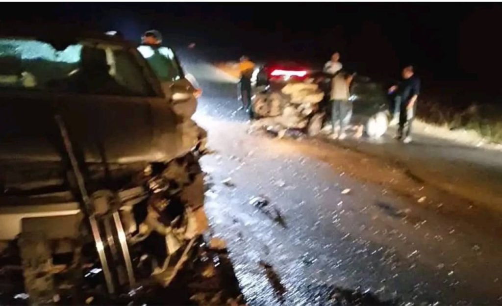 حادث سير مروّع في تازة يودي بحياة شخصين حادث سير مروّع في تازة يودي بحياة شخصين