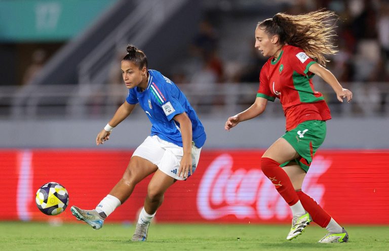 المنتخب النسوي لأقل من 17 سنة ينهزم أمام إيطاليا في كأس العالم