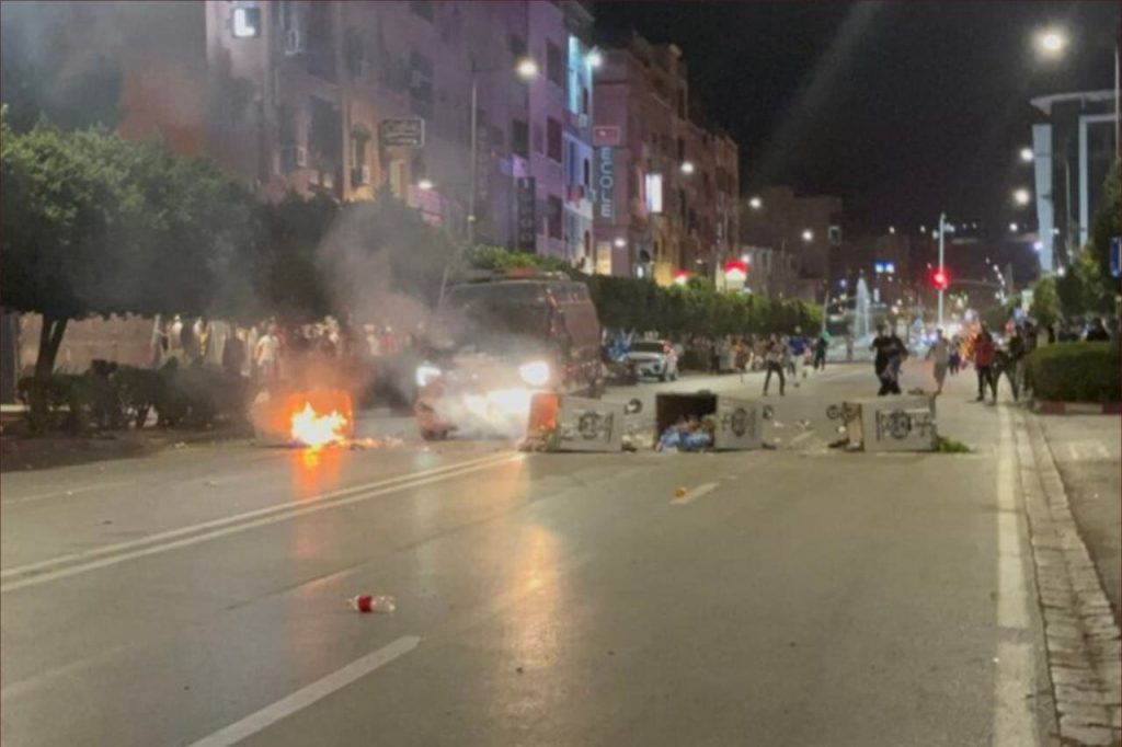 الأمن يعتمد على كاميرات المراقبة لتحديد المتورطين في أعمال الشغب