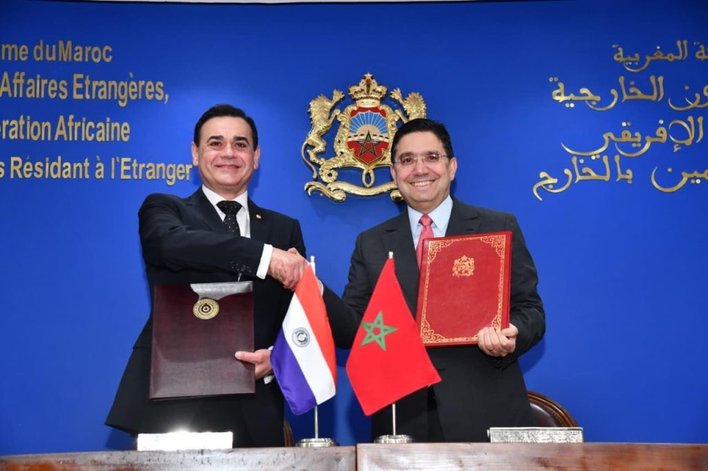 المغرب وباراغواي تعززان التعاون باعتماد إعلان مشترك لشراكة مستقبلية المغرب وباراغواي تعززان التعاون باعتماد إعلان مشترك لشراكة مستقبلية