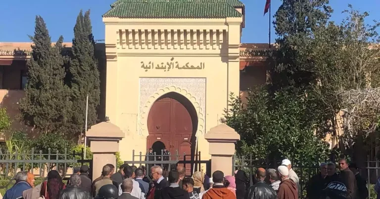 إيداع أربعة شبان سجن الأوداية بمراكش بتهمة التحريض على الشغب