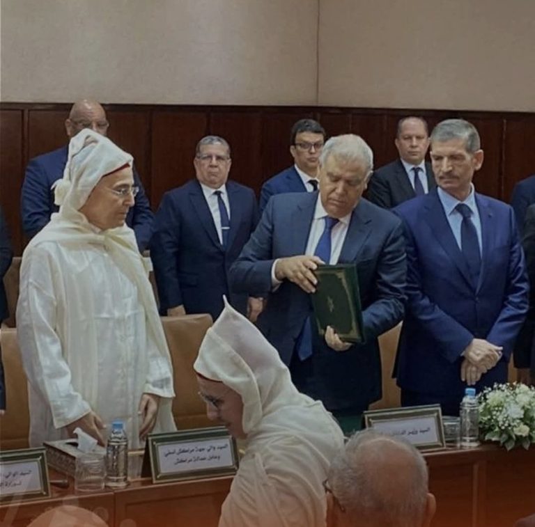 تنصيب الخطيب لهبيل واليًا على جهة مراكش آسفي بحضور لفتيت