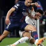 لويس دياز يعبر عن دعمه لحكيمي بعد إصابته في دوري الأبطال