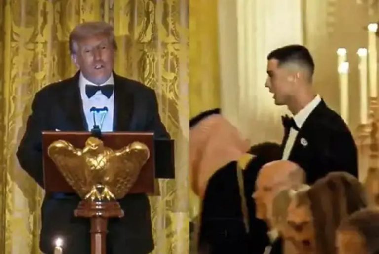 ترامب لرونالدو: "ابني من معجبيك.. وأعتقد أنه يحترمني أكثر بعد مقابلتك"