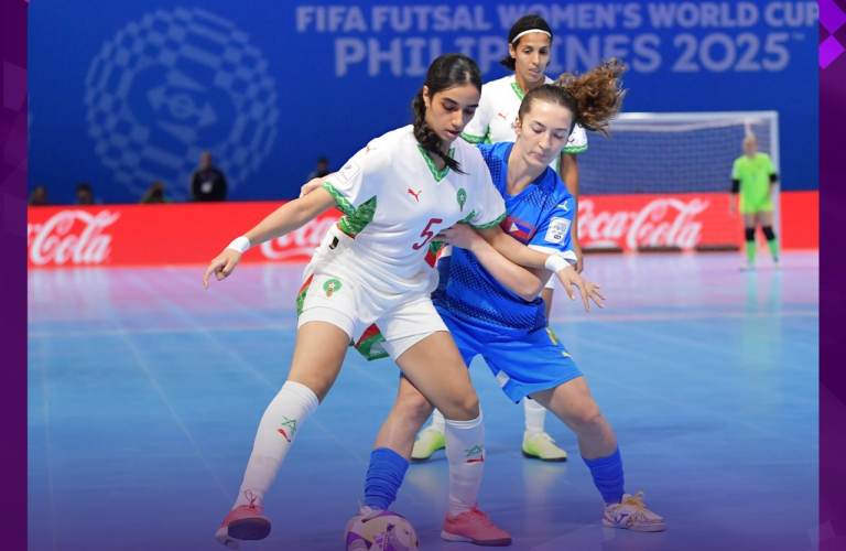 المنتخب المغربي النسوي للفوتسال يحقق فوزًا ثمينًا على الفلبين في مونديال مانيلا