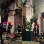 حريق يستنفر الوقاية المدنية بالحسيمة