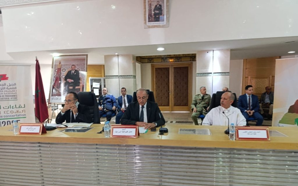 لقاء تشاوري بقلعة السراغنة حول الجيل الجديد من برامج التنمية المندمجة