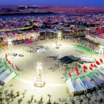 العيون تتزين للاحتفال بالذكرى الخمسين للمسيرة الخضراء