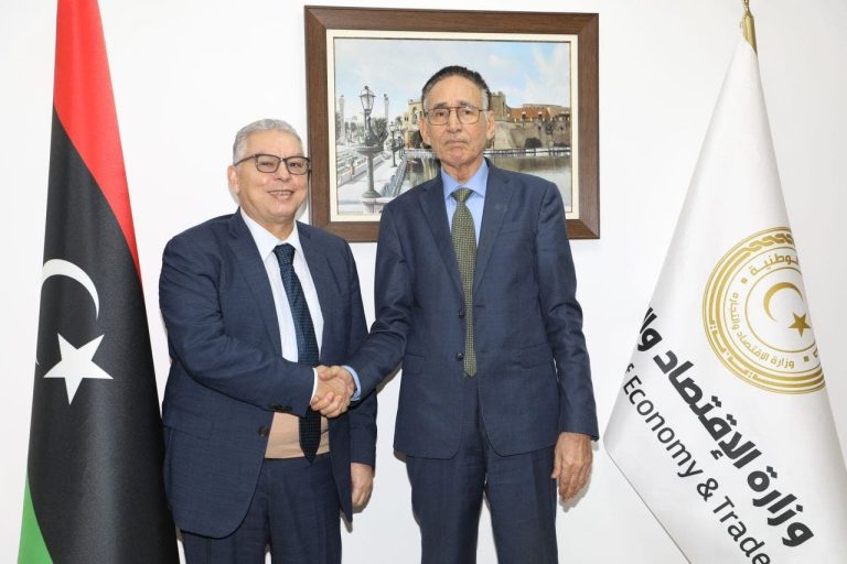 مباحثات ليبية مغربية لتعزيز العلاقات التجارية والاستثمارية