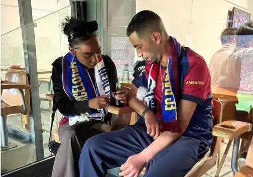 والد لامين يامال يفاجئ الجمهور بخطوبته بعد انفصال نجله