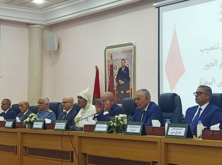 البواري يشرف على تنصيب مصطفى المعزة عاملاً على إقليم الحوز