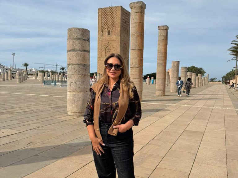 ليلى علوي تشيد بجمال الرباط وتعبر عن امتنانها للجمهور المغربي