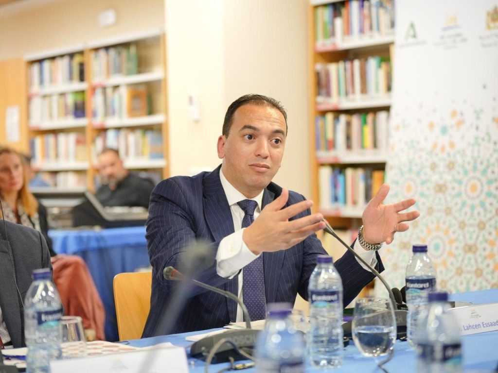 لحسن السعدي عضوًا بمجلس إدارة مؤسسة الثقافات الثلاث بالبحر المتوسط