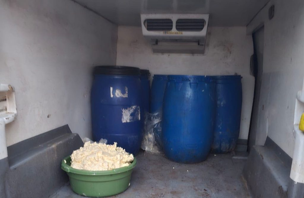 جهوية الدرك بالجديدة تحجز 360 كيلوغرامًا من الزبدة الفاسدة