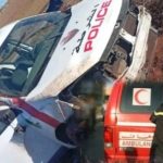 انقلاب سيارة أمنية ببرشيد أثناء مهمة لإنجاز البطائق الوطنية