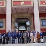 طلبة ماستر العمل الاجتماعي بجامعة محمد الأول في زيارة لوزارات حكومية