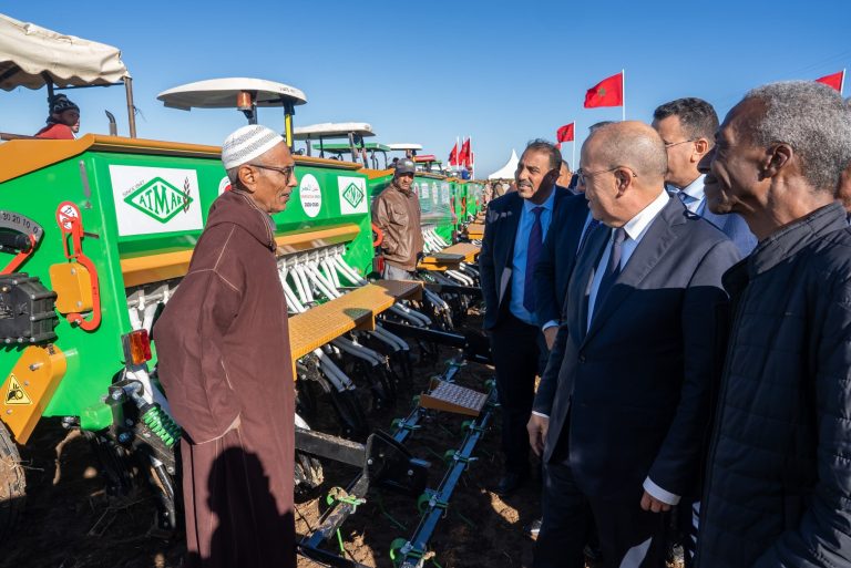 وزير الفلاحة يطلق مشاريع تنموية بإقليم سيدي قاسم في إطار "الجيل الأخضر"