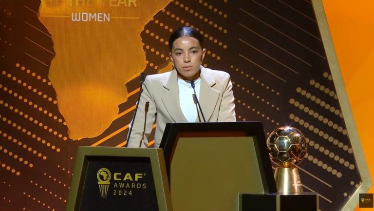 ضحى المدني تتوج بجائزة أفضل لاعبة صاعدة في إفريقيا للمرة الثانية على التوالي