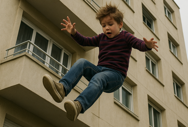 طفل ينجو بأعجوبة من الموت بعد سقوطه من الطابق الثالث في مراكش