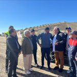 عامل تاونات يتفقد تقدم أشغال تثنية الطريق الوطنية رقم 8