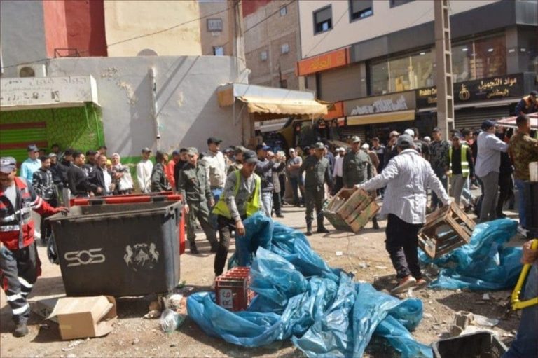 قائد مقاطعة بسطات يضع حدًا لفوضى ساحة مسجد الخير