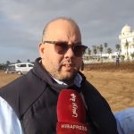 صاحب "قصر الضيافة" يعبر عن شعوره بالغربة بعد استئناف الهدم (فيديو)