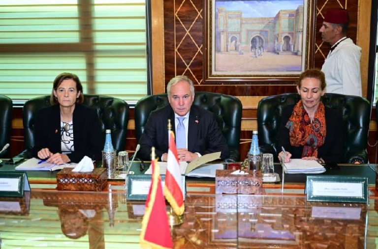 نائب رئيس مجلس المستشارين يتباحث مع رئيس المجلس الوطني النمساوي