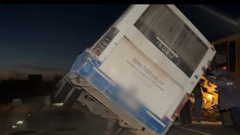 إصابة 10 أشخاص في حادث انقلاب حافلة بضواحي آسفي