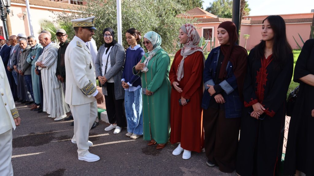 إقليم الحوز يخلد الذكرى الأولى لعيد الوحدة بمراسم تحية العلم الوطني