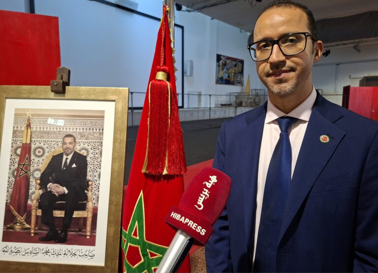 القنصل العام المغربي بتورينو يشارك أفراد الجالية احتفالاتهم بذكرى "عيد الوحدة"